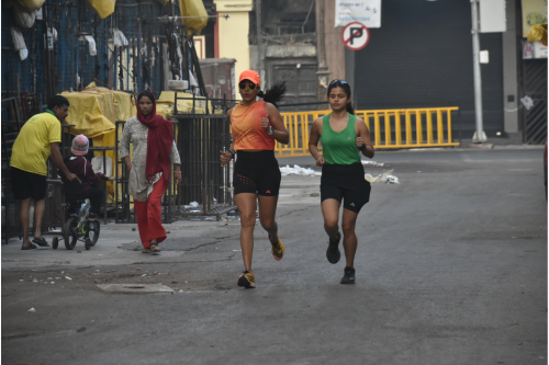 Janji AFO Middle Shorts Ideal for Ultralight Hot-Weather Running
