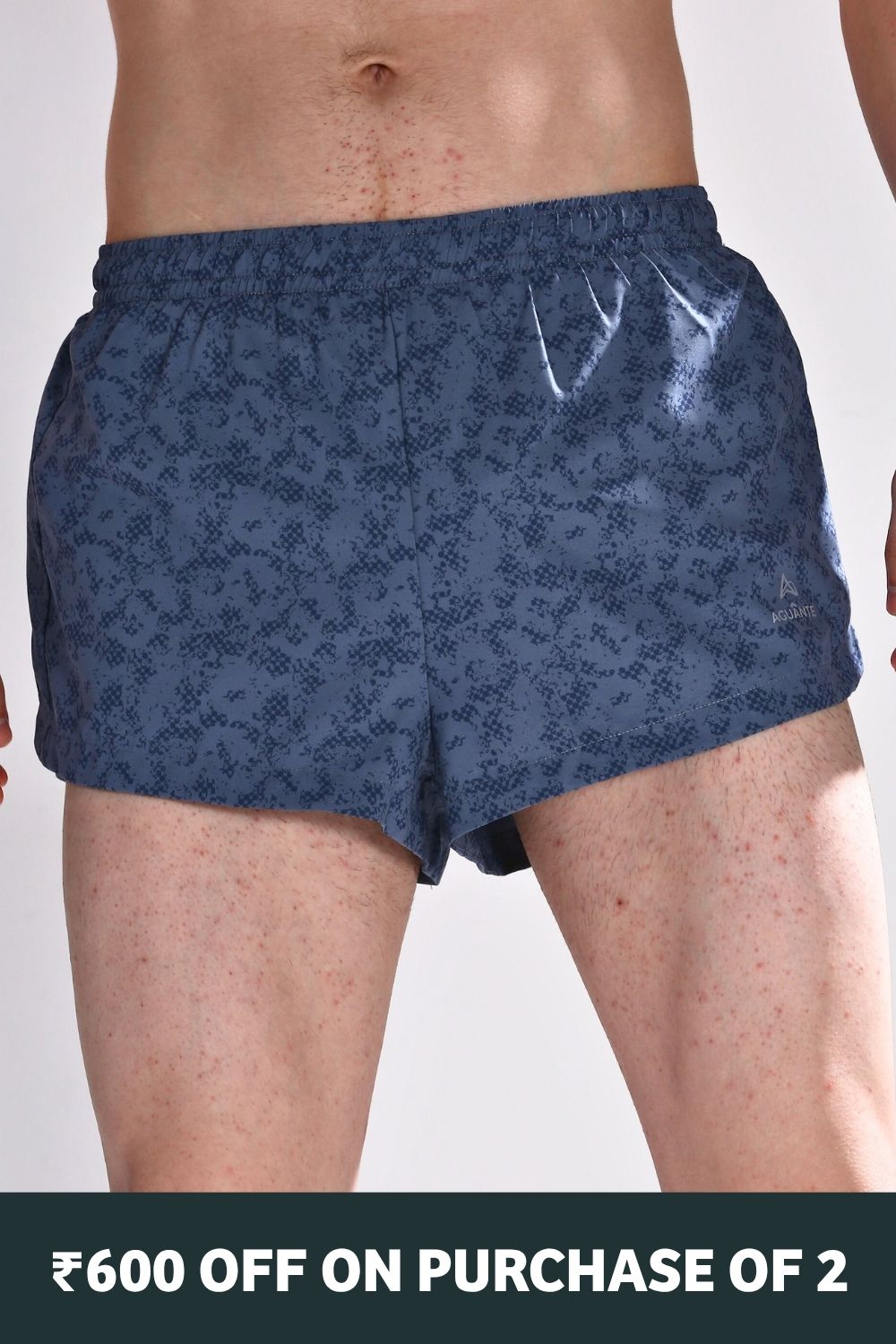 men’s 2-inch split running shorts #Color_Storm Pr