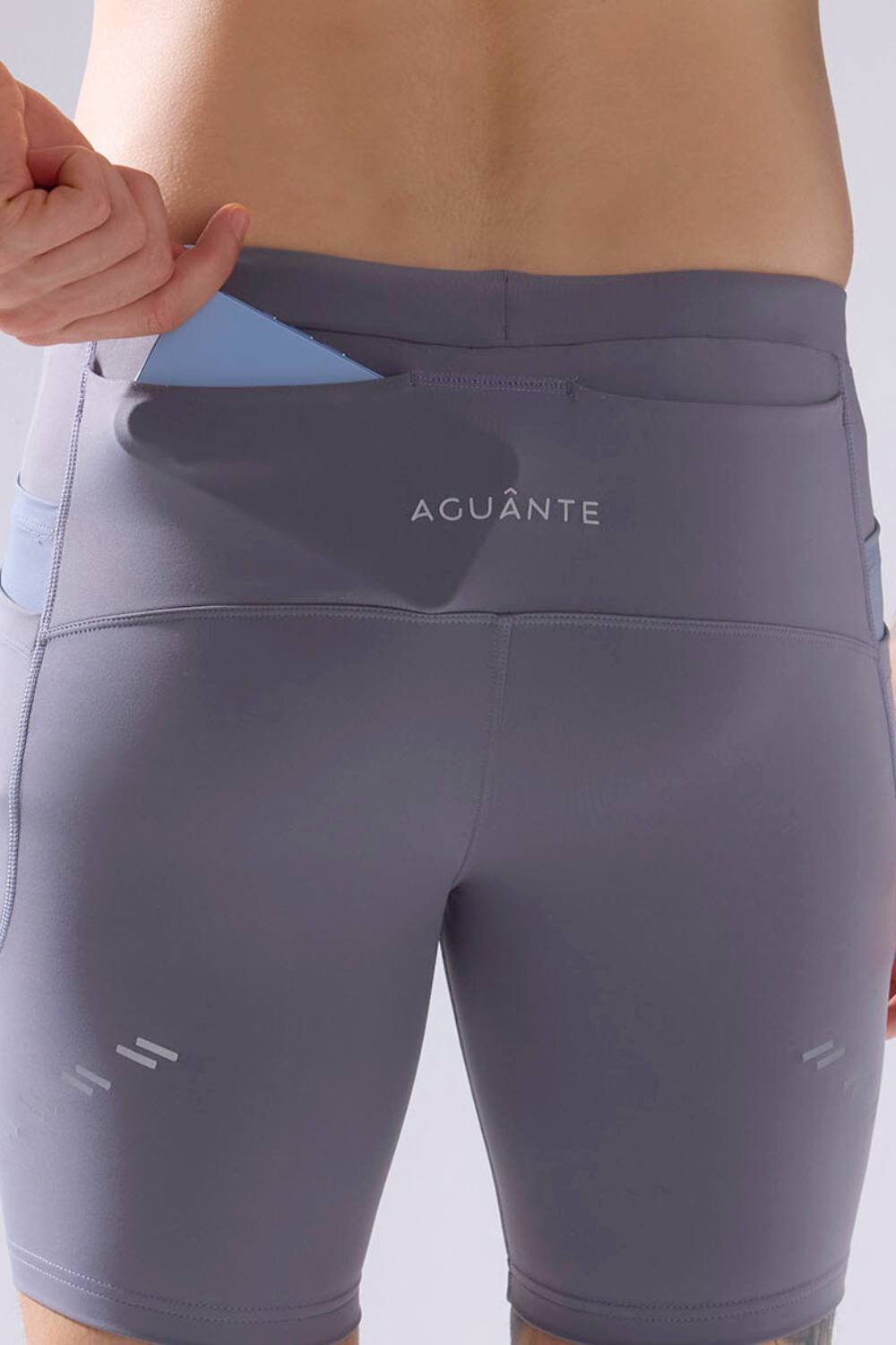 buy comfortable running half tights for long run online #Color_Smoked Pearl