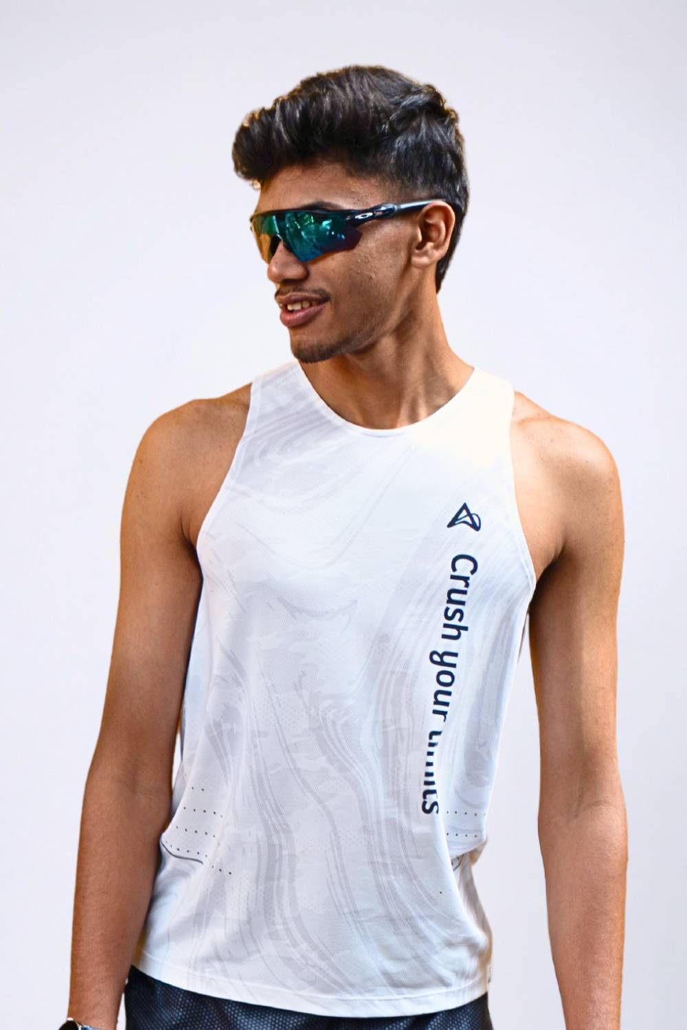 buy men running printed singlet online #Color_WhitePr