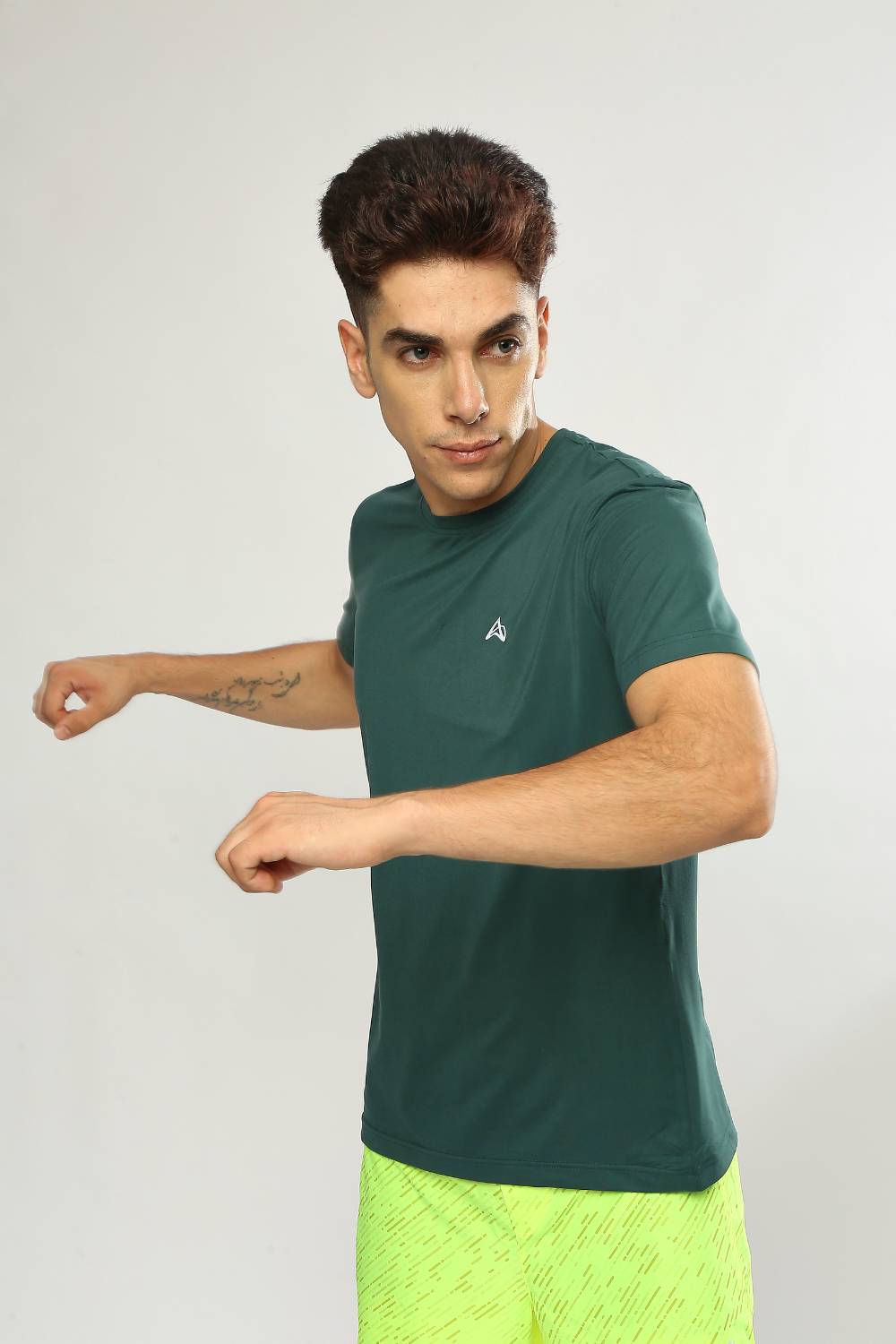 buy breathable lightweight polyester t-shirt for men #Color_Bistro