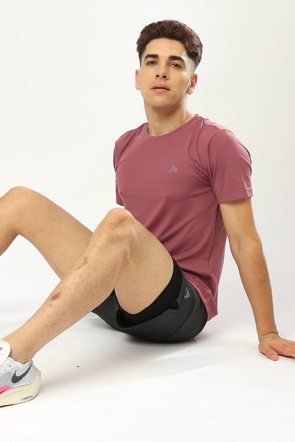 buy breathable lightweight polyester t-shirt for men #Color_Tulipwood