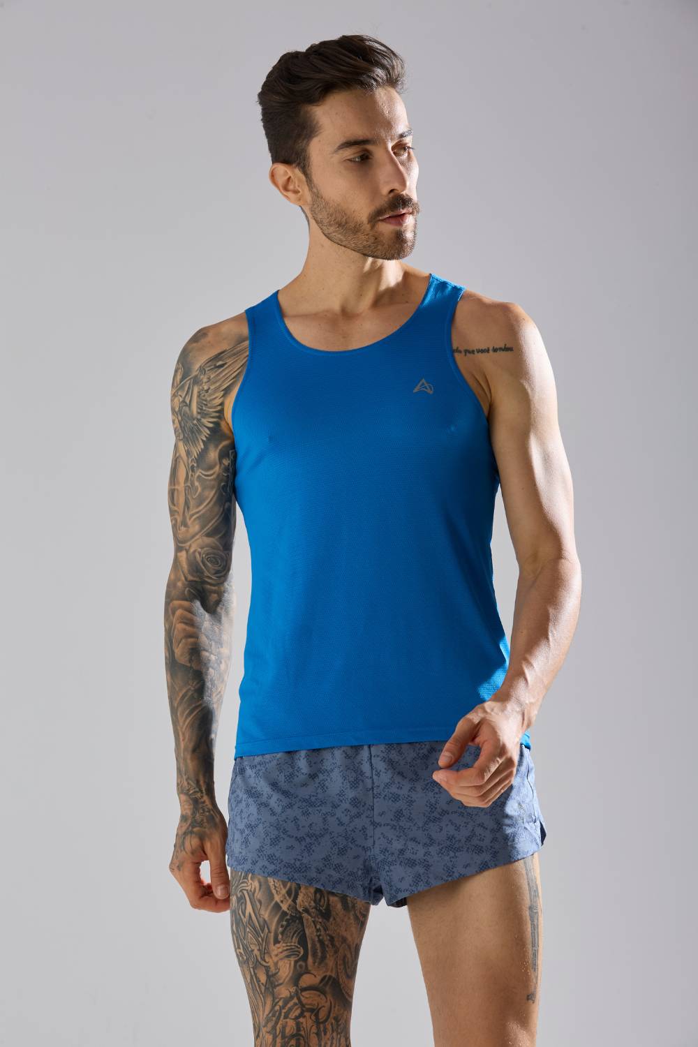 buy long run and workout vest or singlet online India #Color_Scuba