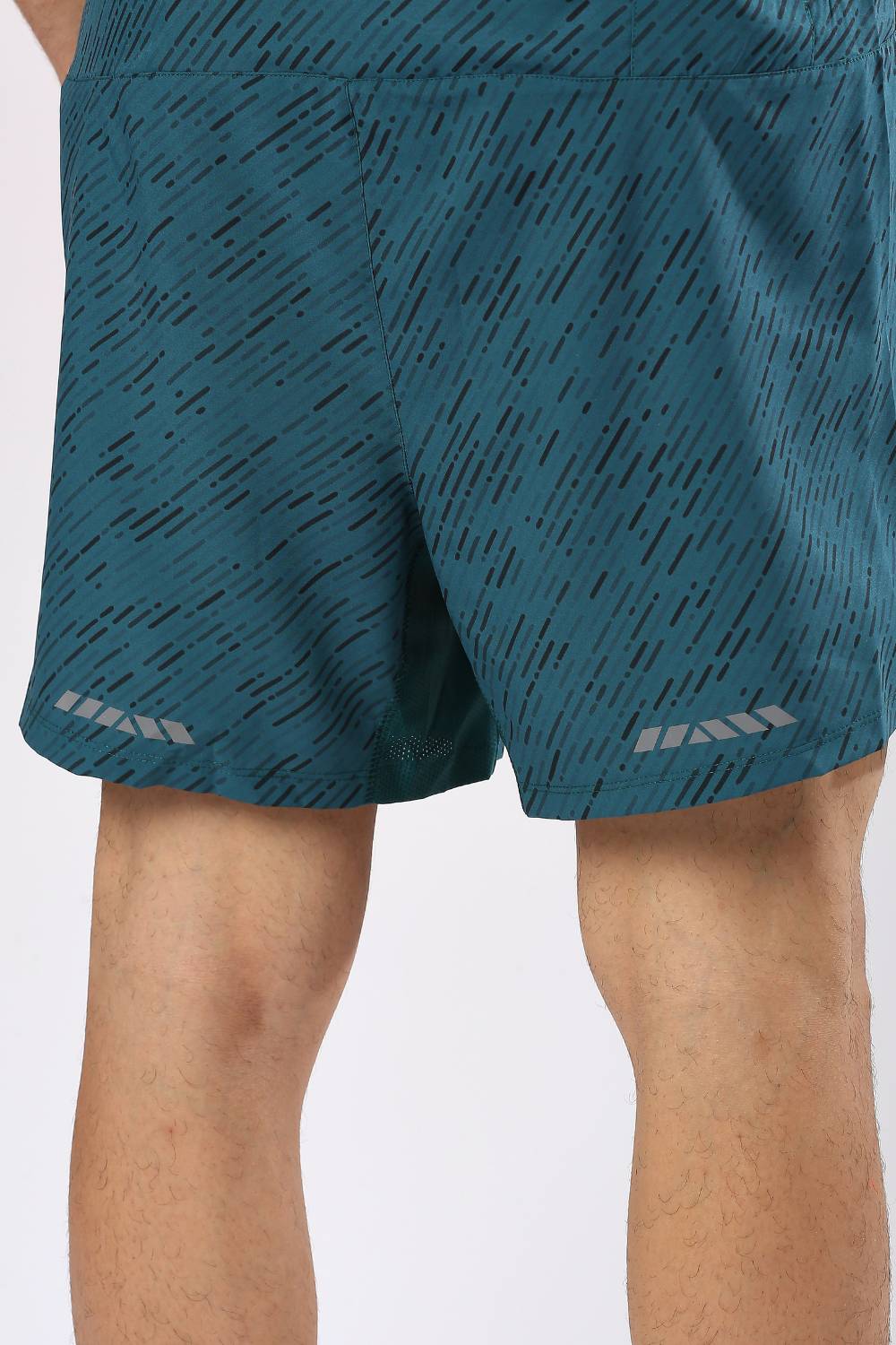 buy men 5 inch running shorts with inner lining #Color_Sea Green