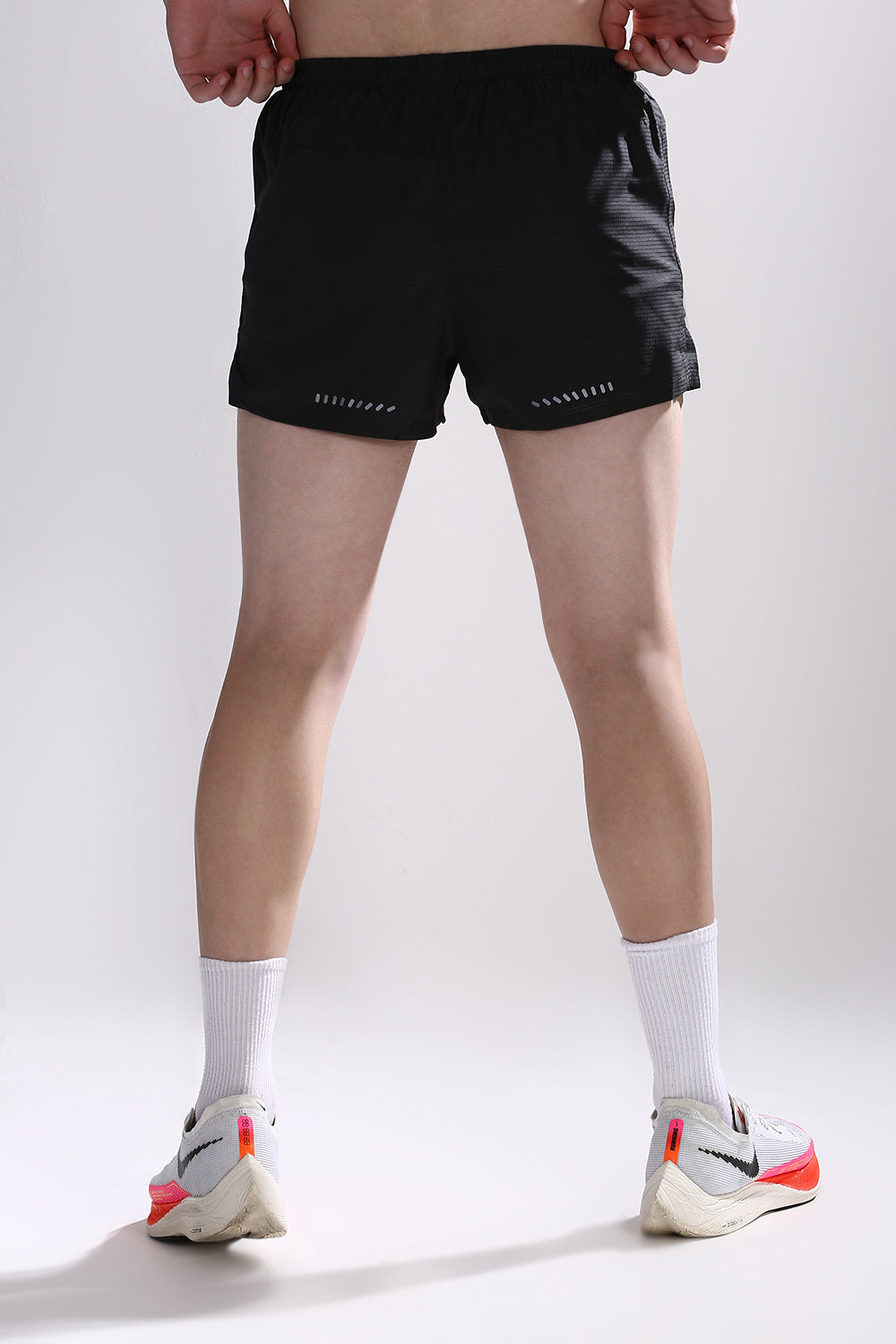 buy men running shorts 3.5 inches with inner lining #Color_Coal