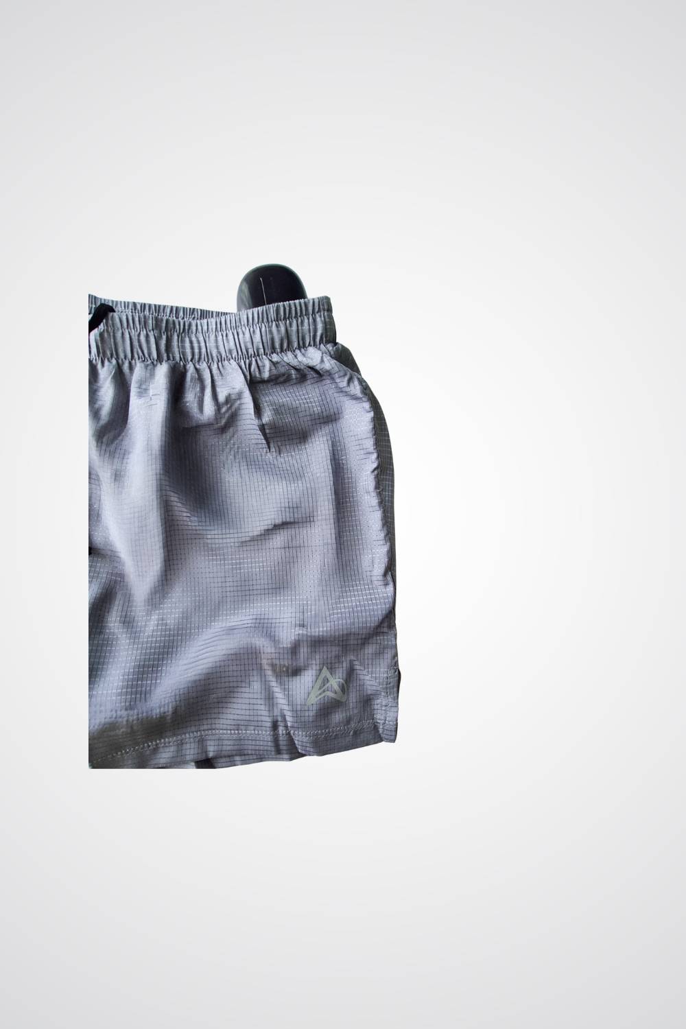 buy men running shorts 3.5 inches with inner lining #Color_Stone Grey
