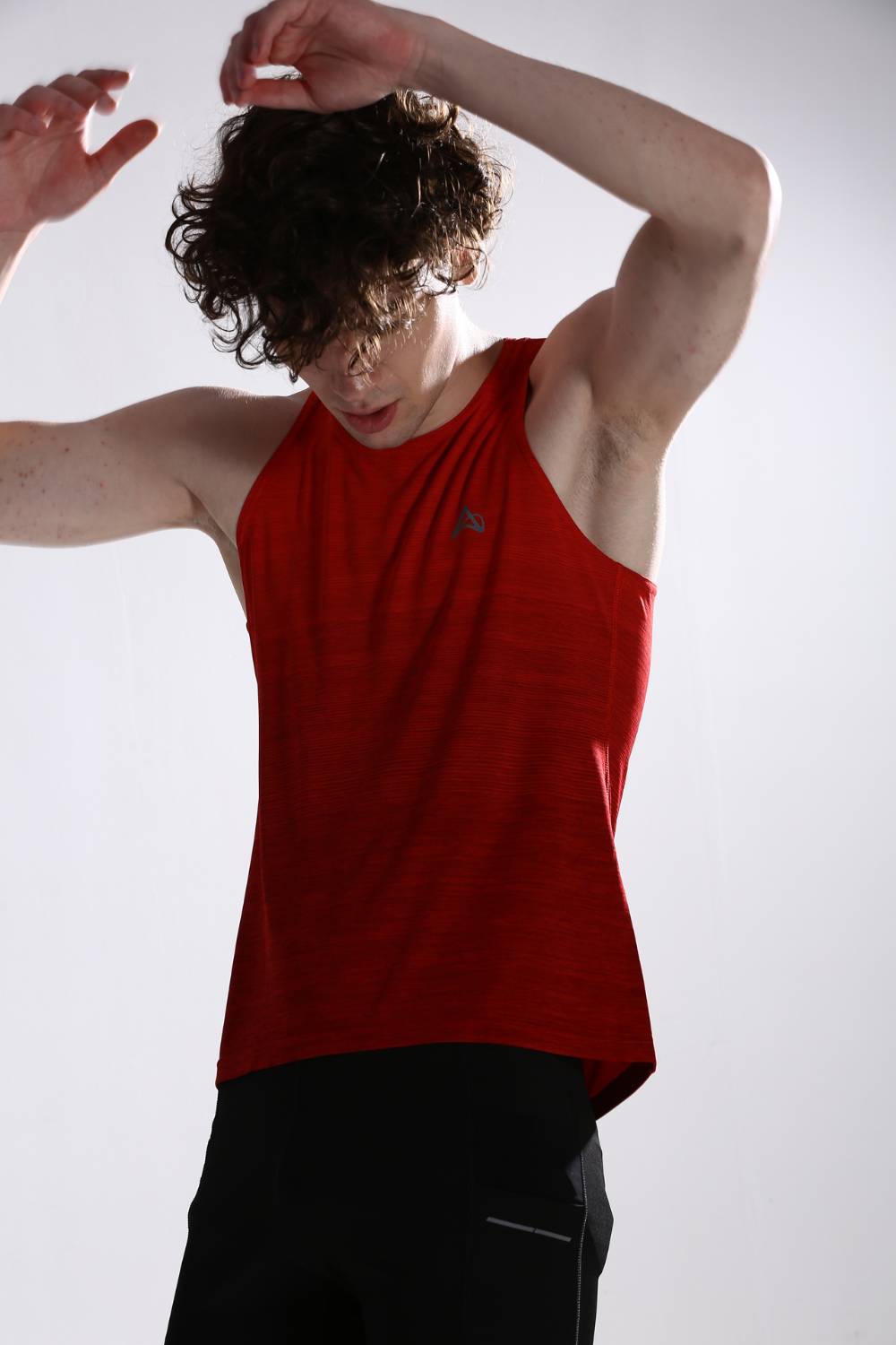 buy performance marathon runners singlet online #Color_Red Currant