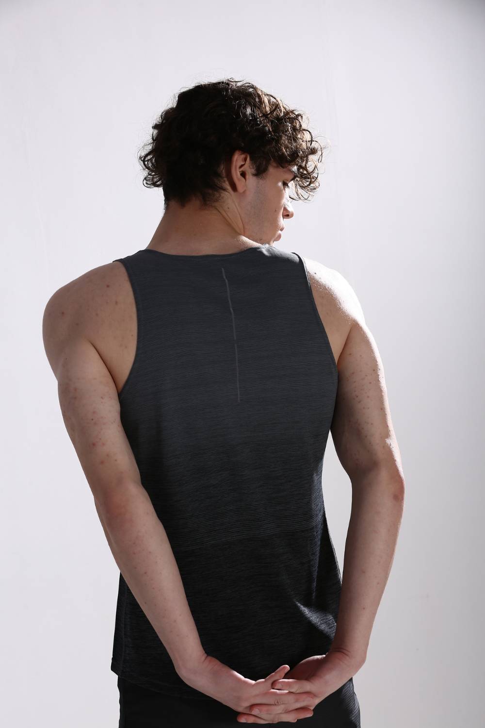 buy performance marathon runners singlet online #Color_Shadow Grey
