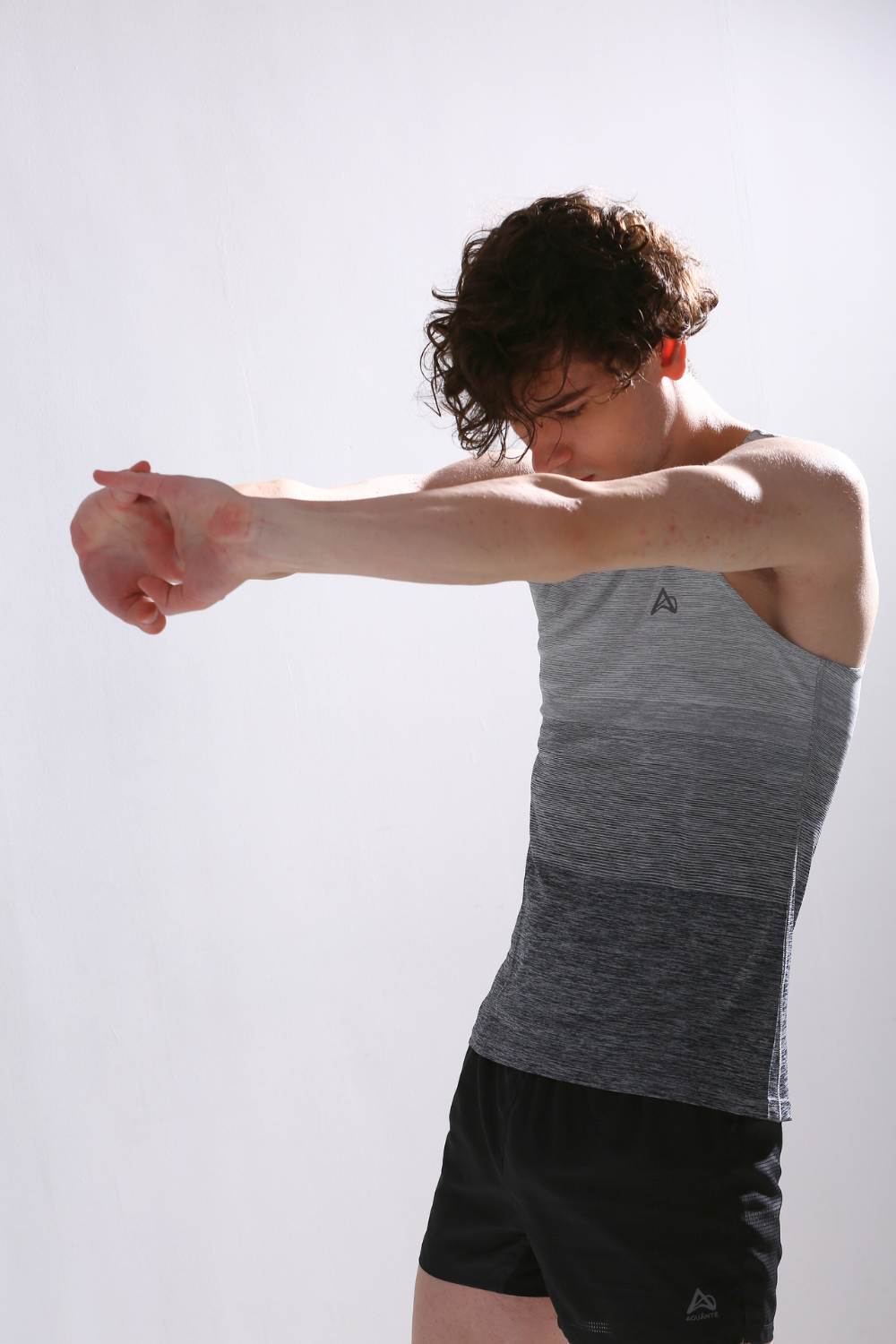 buy performance marathon runners singlet online #Color_Silver Waves