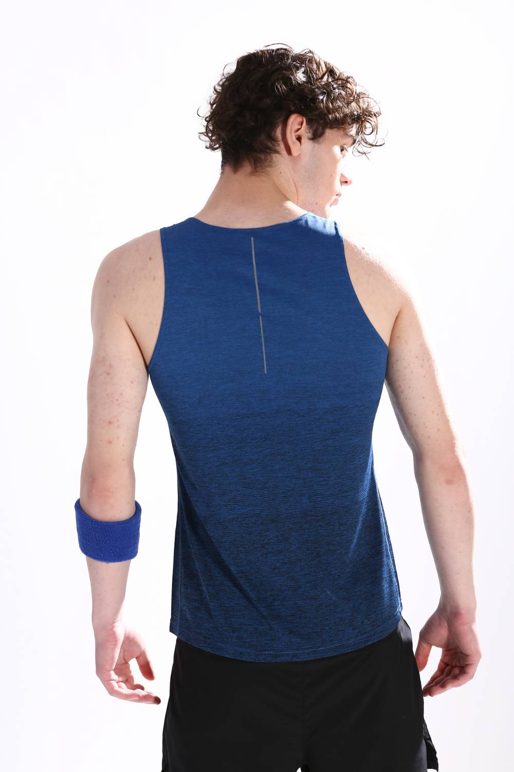 buy performance marathon runners singlet online #Color_Space Blue
