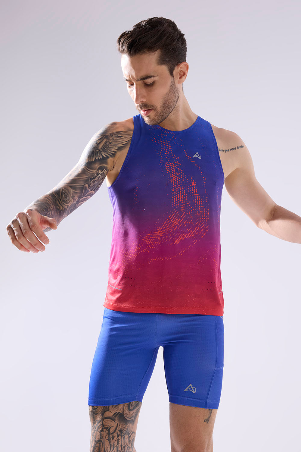 buy men running printed singlet online #Color_Twilight Pr
