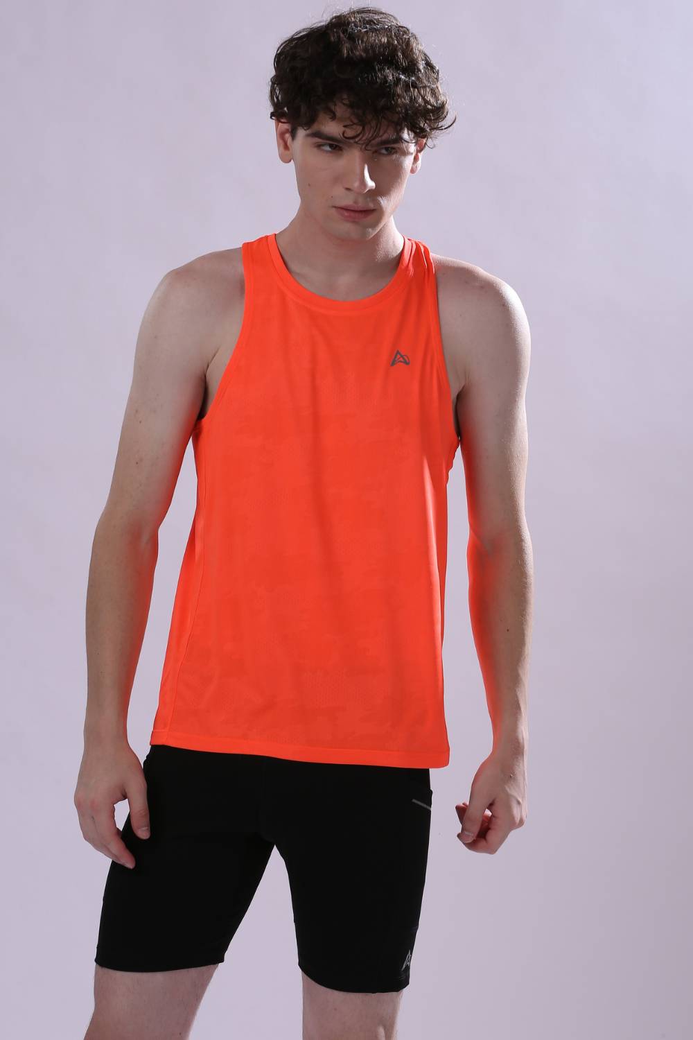 men running vest #Color_Neon Orange