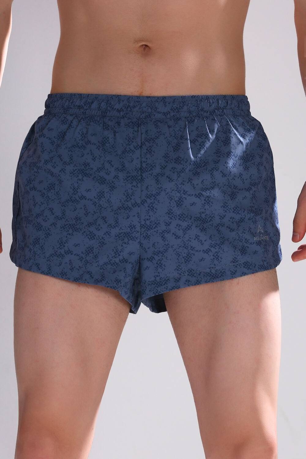 men’s 2-inch split running shorts #Color_Storm Pr