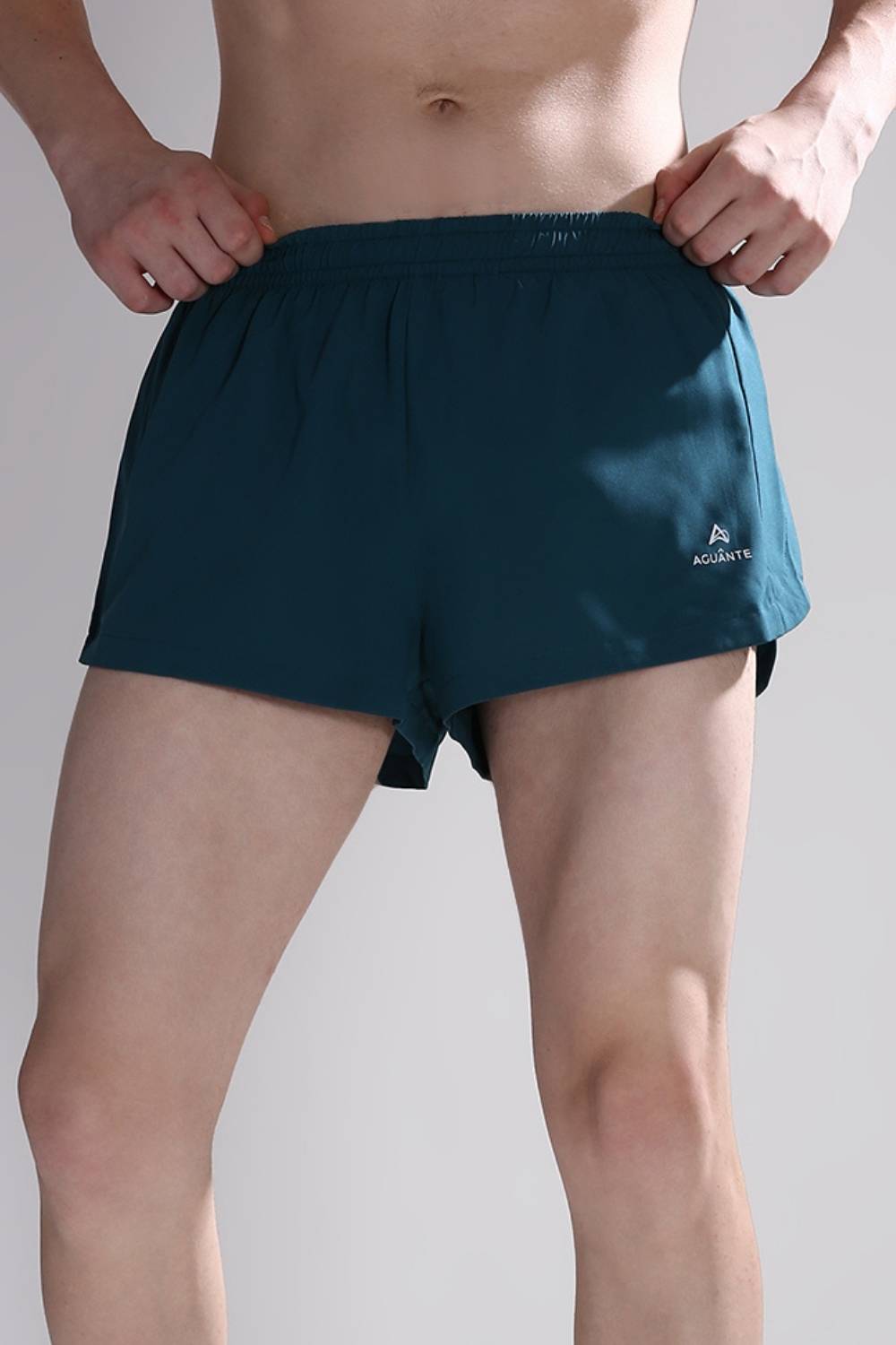 men’s 2-inch split running shorts #Color_Sea Green