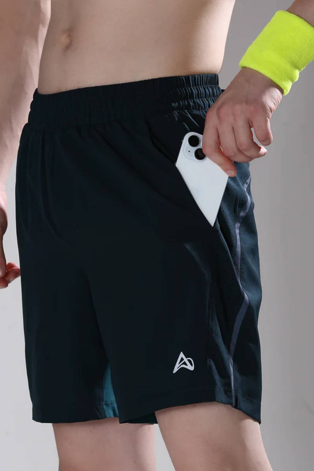 men’s 7-inch Pulse Cross Training Shorts – lightweight training shorts #Color_Bristo Lake