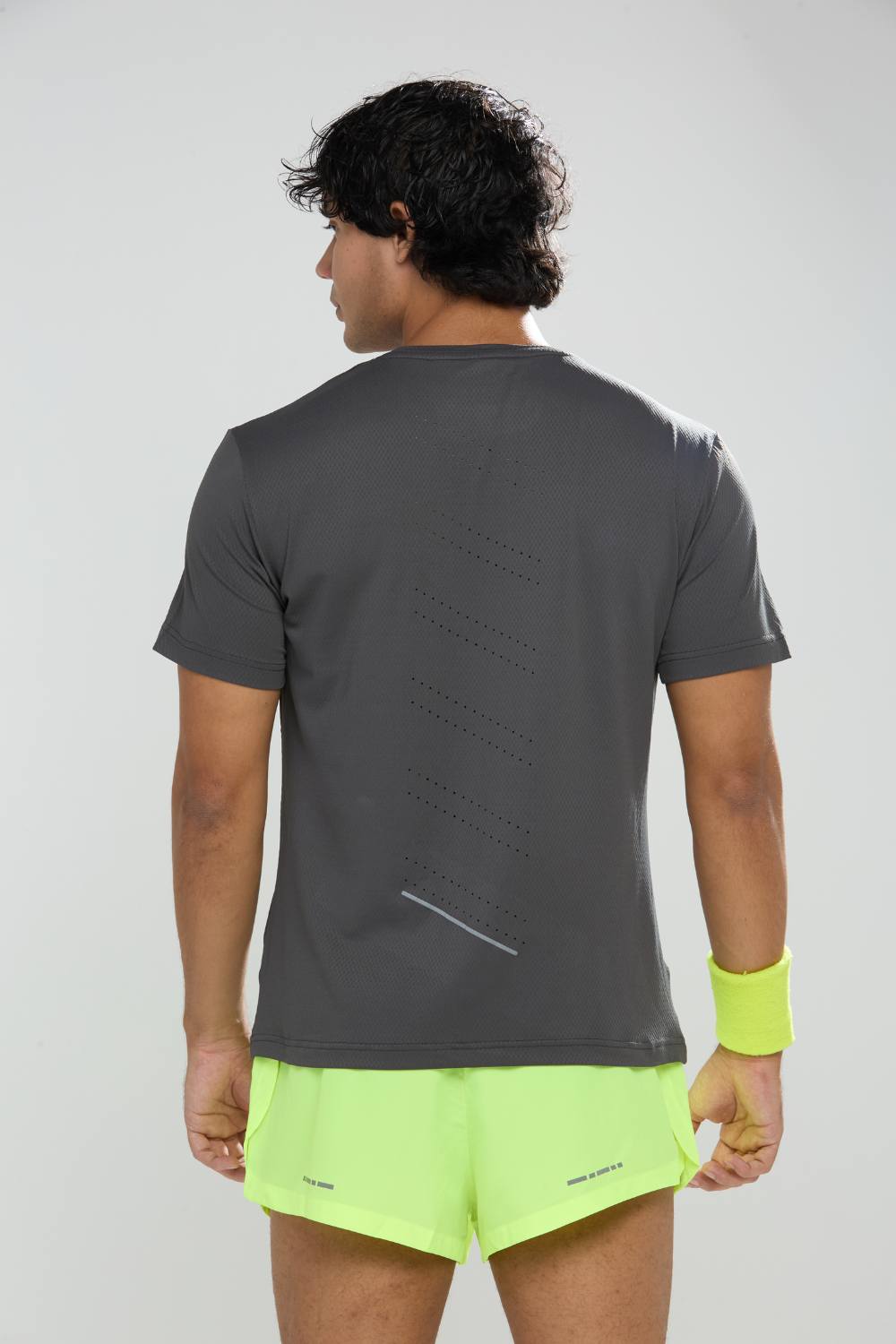 buy gym workout stretchable t-shirts for men #Color_Gunmetal