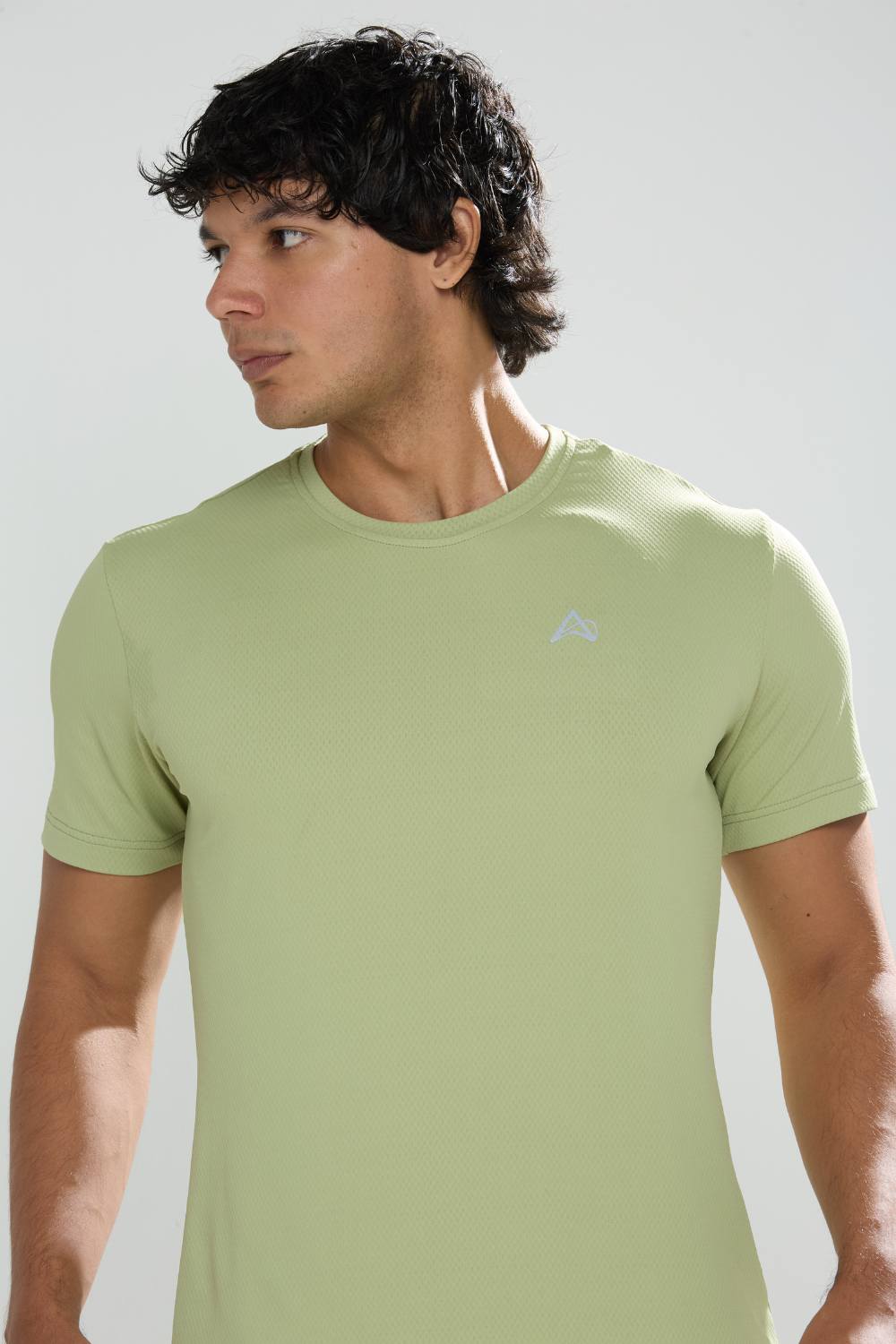 buy gym workout stretchable t-shirts for men #Color_Pista