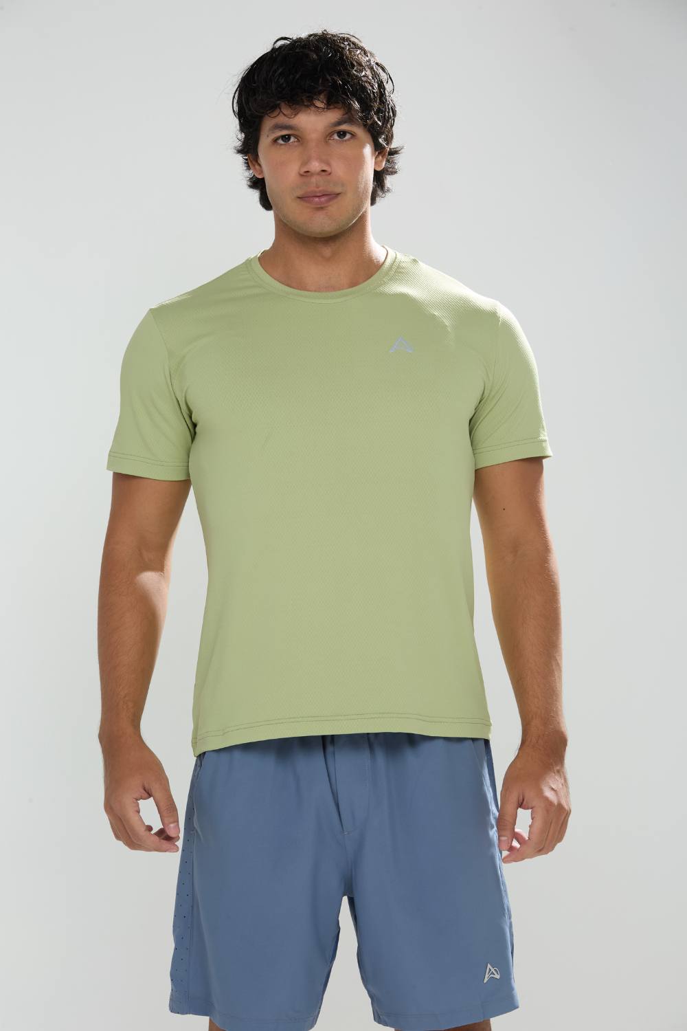 buy gym workout stretchable t-shirts for men #Color_Pista
