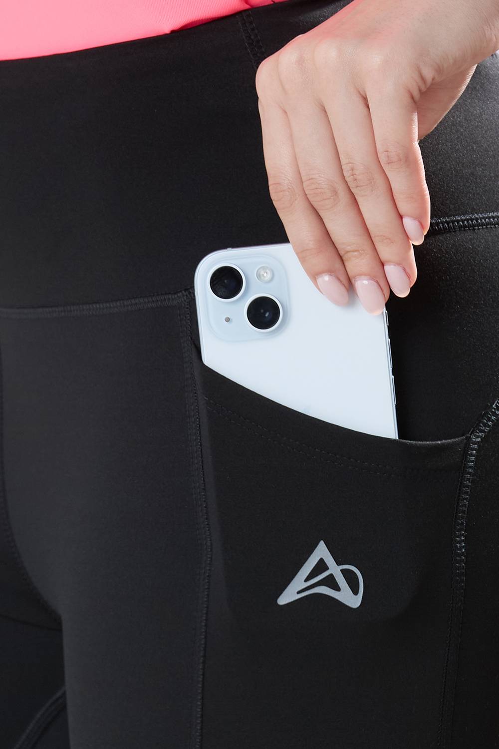 Buy women lightweight workout or yoga tights #Color_Black