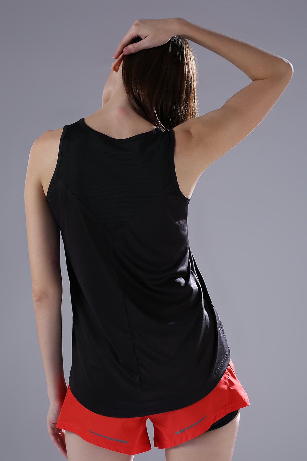 buy women running singlet top online #Color_Black