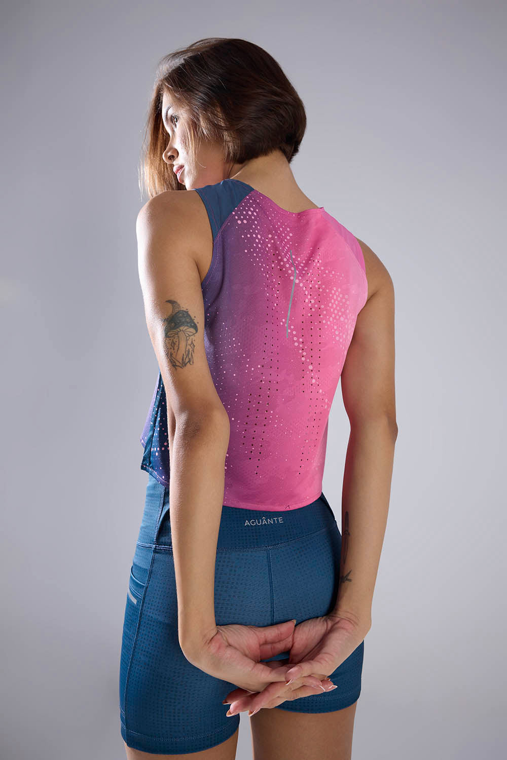 buy women printed running singlet top online #Color_Eclipse Pr