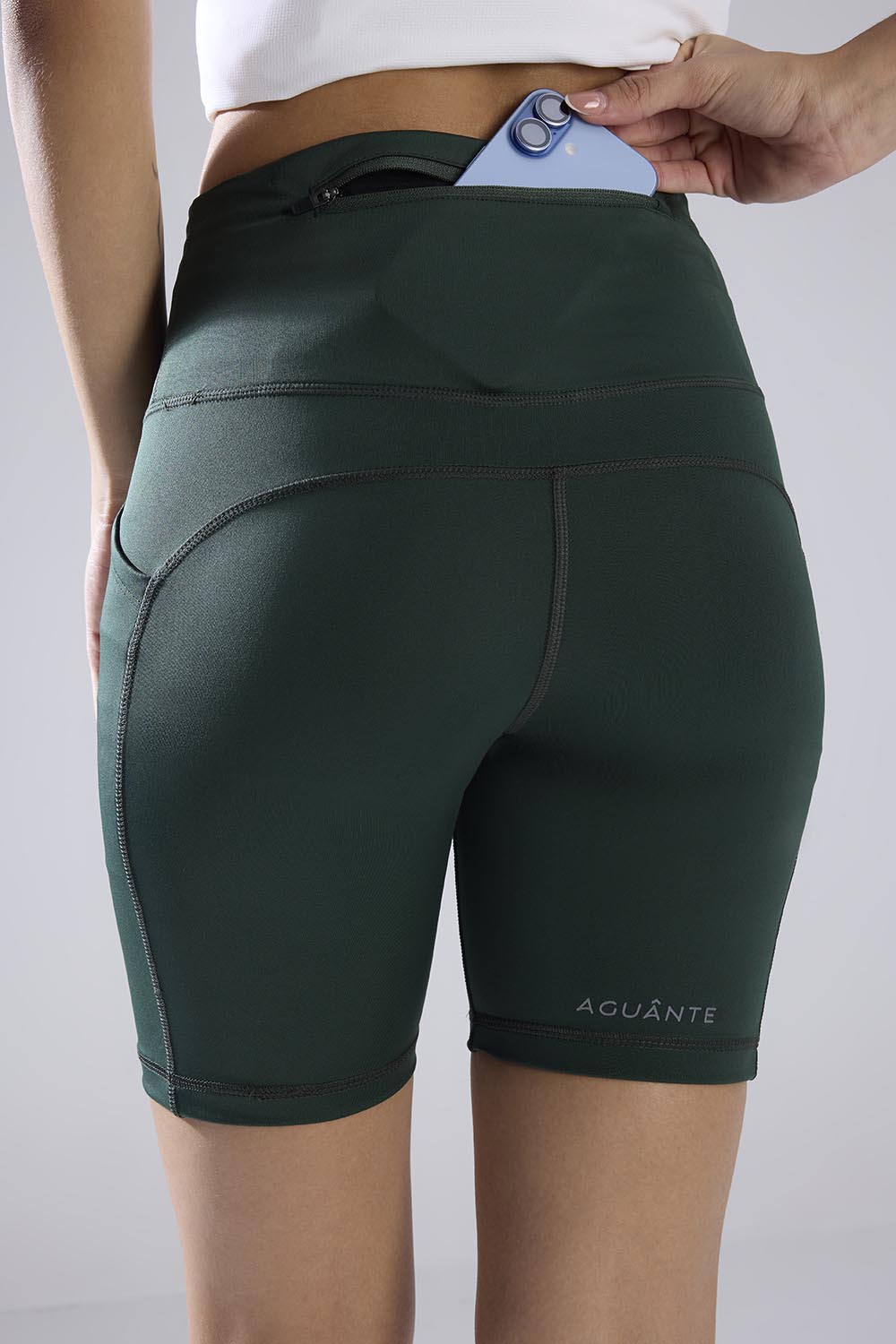 buy women 6 inches running half tights online #Color_Sage