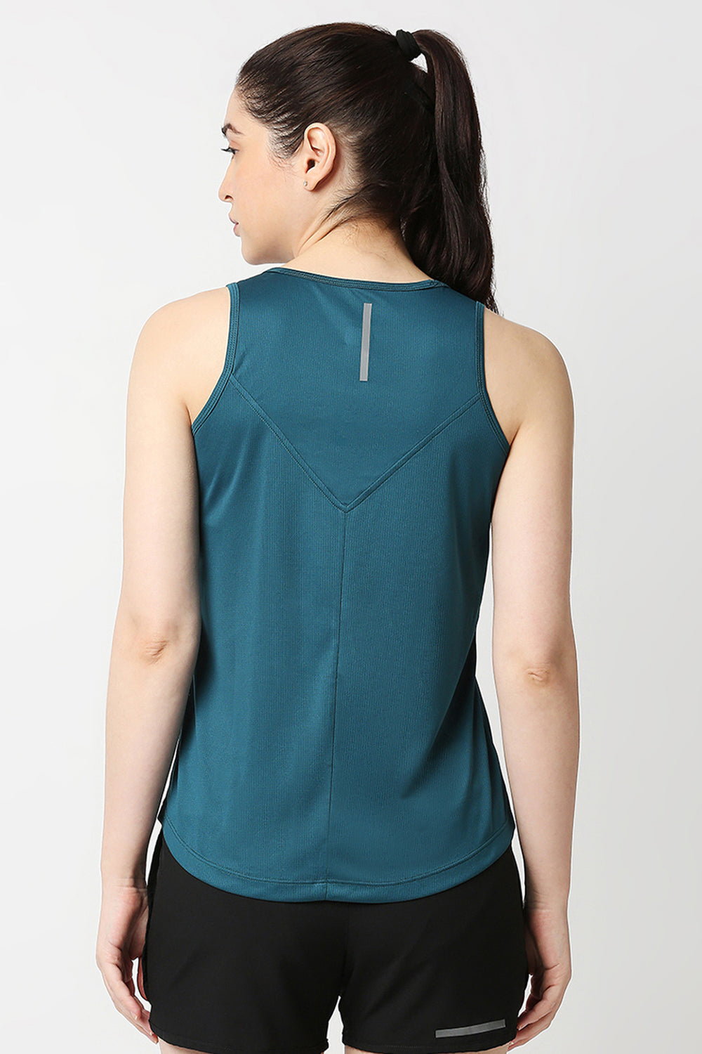 Green Peacock Light Weight Tank Top #Color_Green Peacock