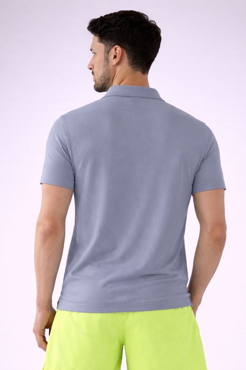 buy men polo t-shirt in navy colour #Color_Griffin