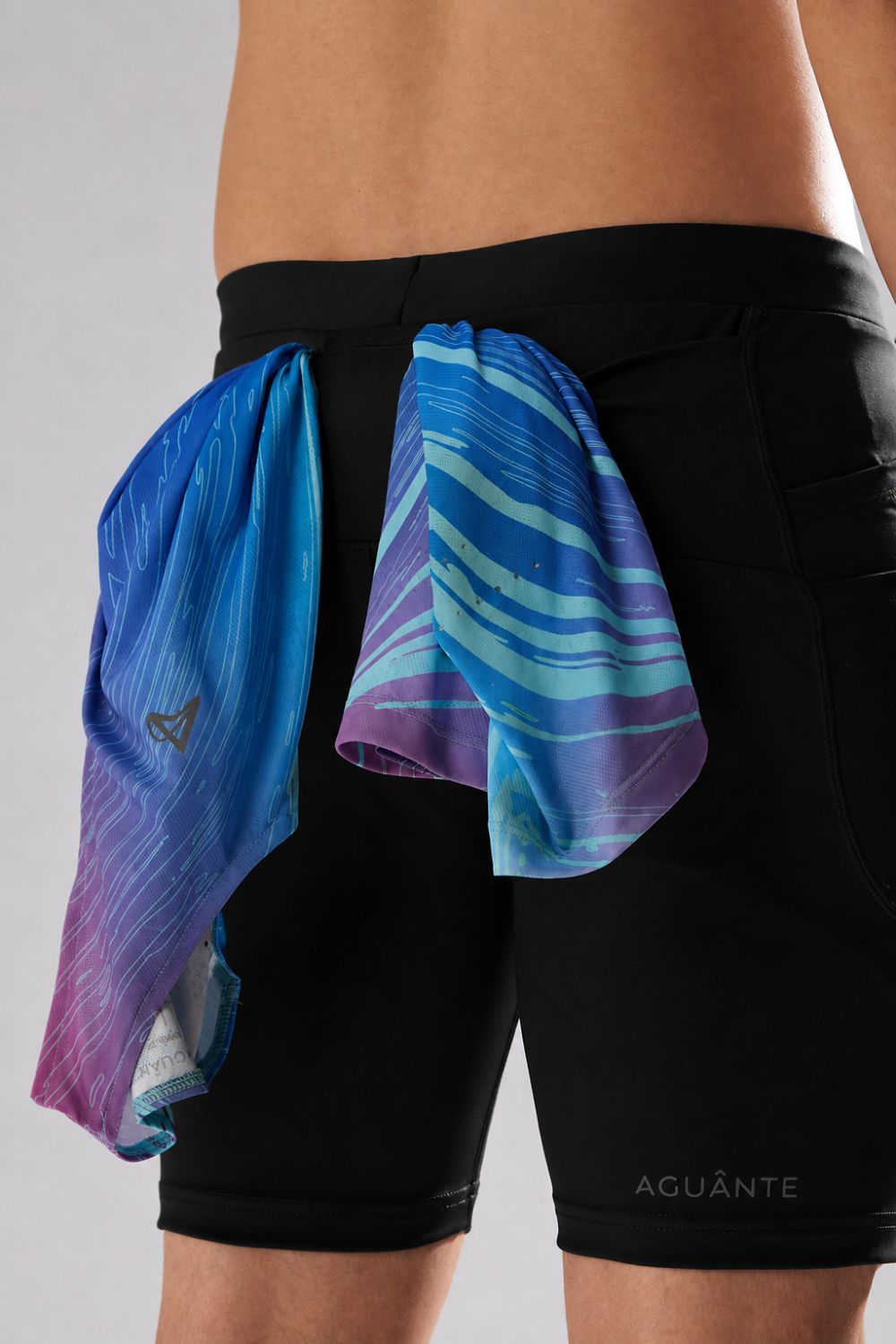 buy men 7 inch running half tights online #Color_Black-Spark