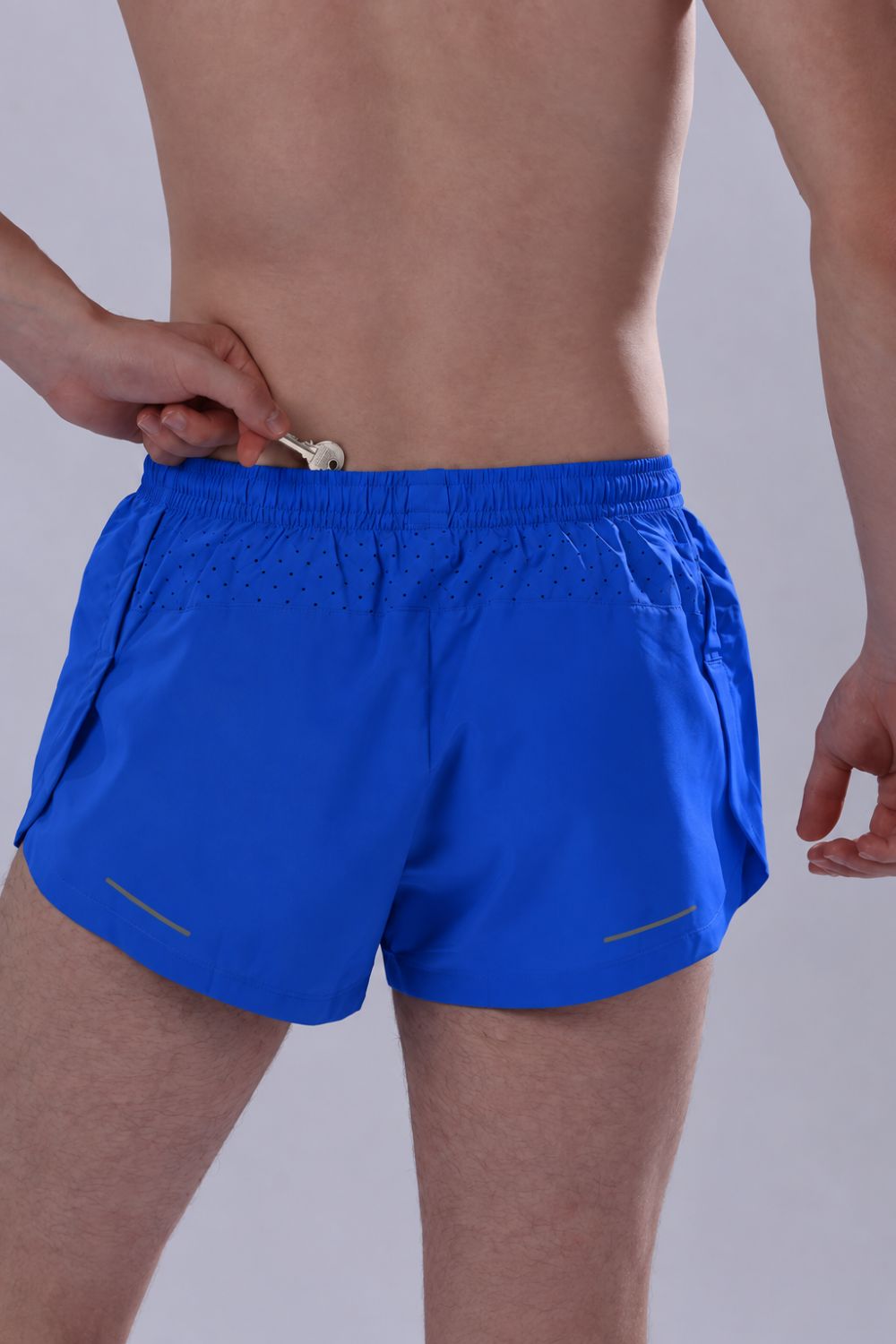 buy men's running split shorts online #Color_Crush Cobalt