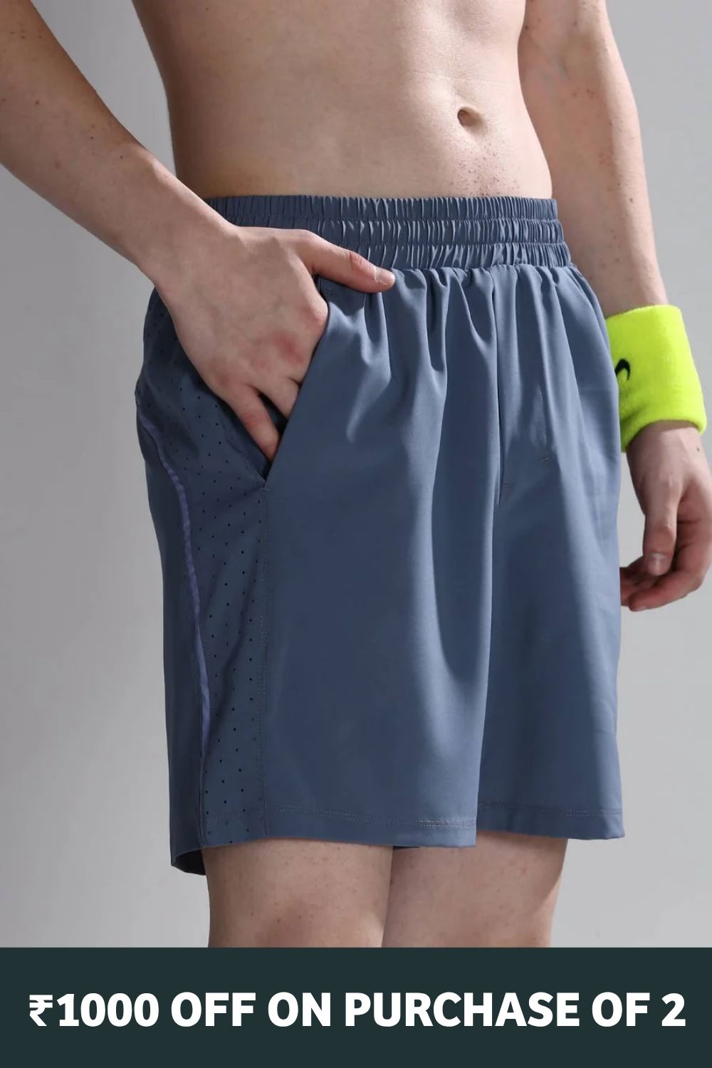 lightweight training shorts #Color_Raw Steel