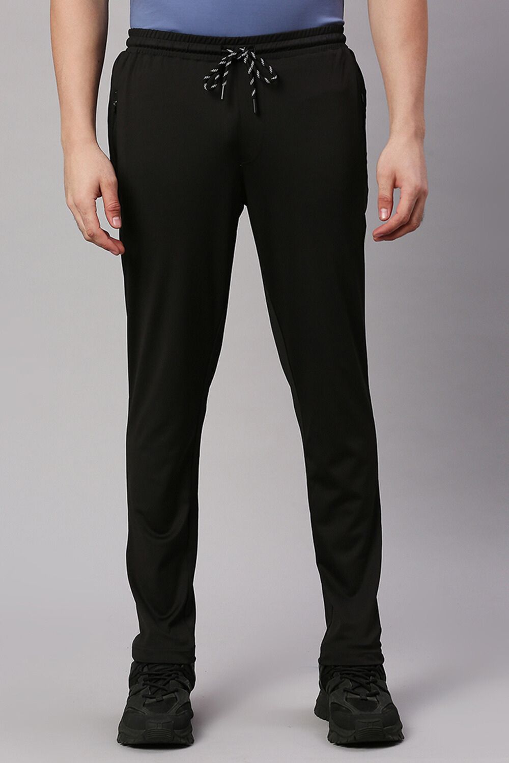 Buy VH Innerwear Black Regular Fit Trackpants for Mens Online @ Tata CLiQ
