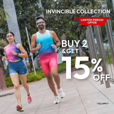 aguante invincible collection running wear offer
