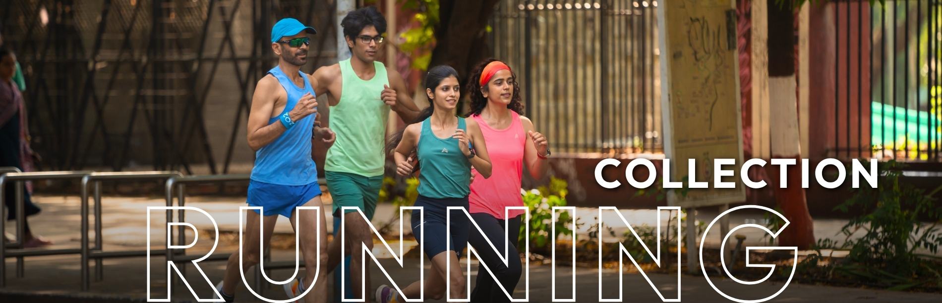 aguante running wear collection