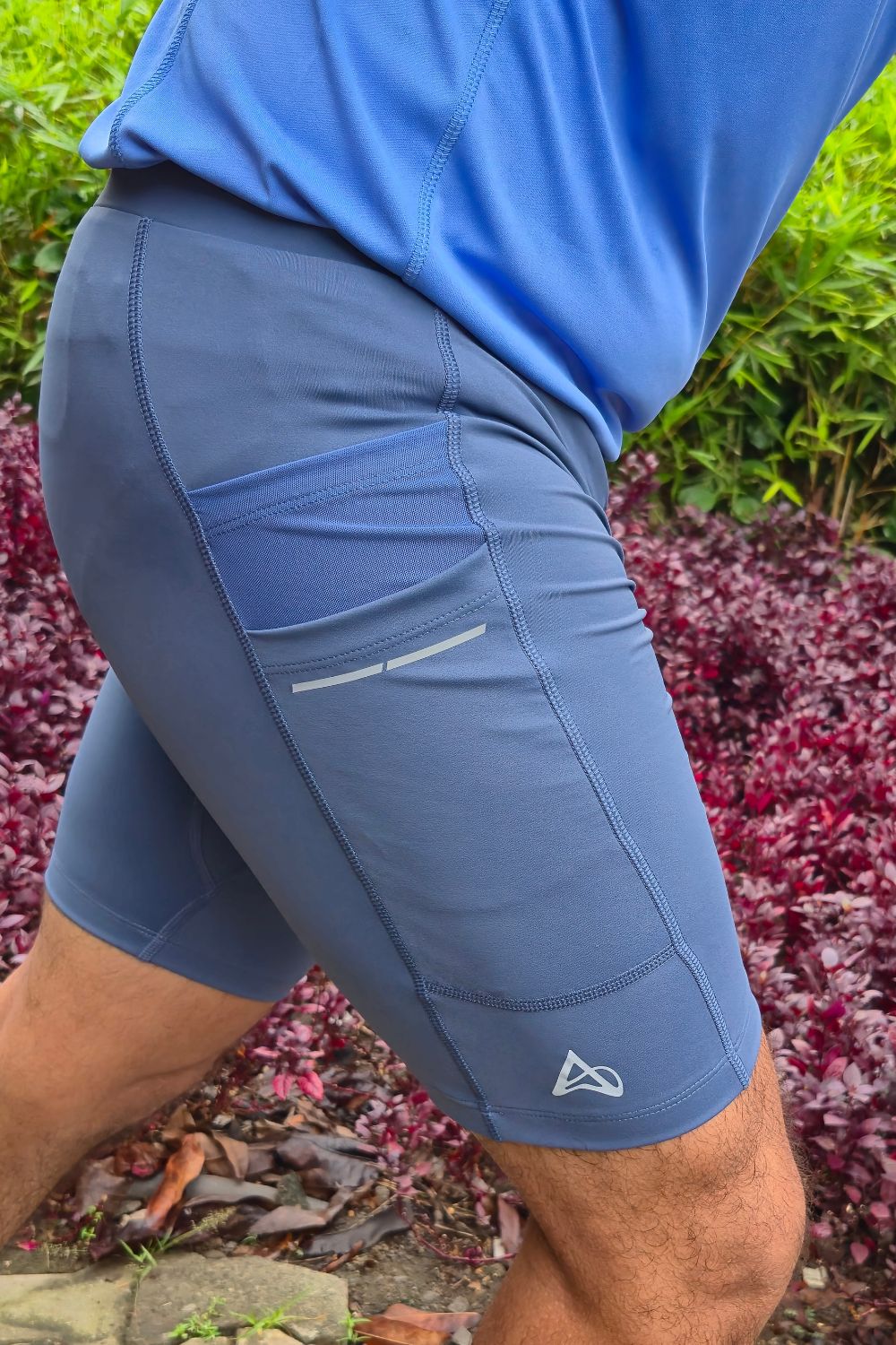 Men's 8" CoreRun Half Tights