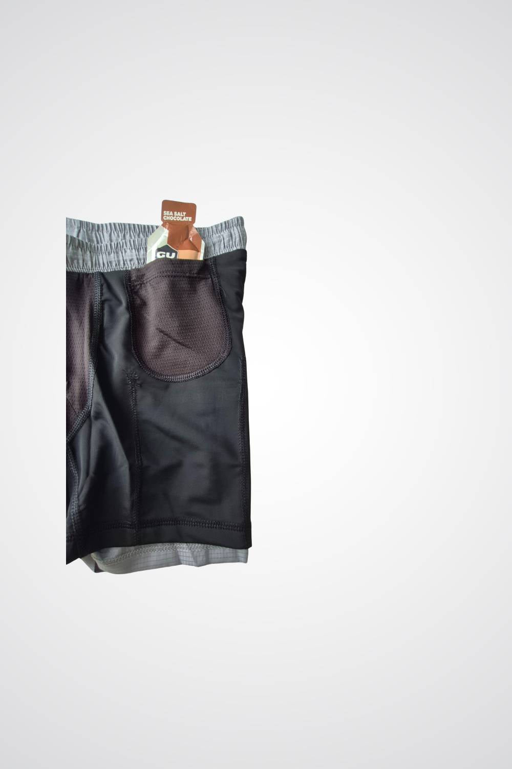 buy men running shorts 3.5 inches with inner lining #Color_Stone Grey