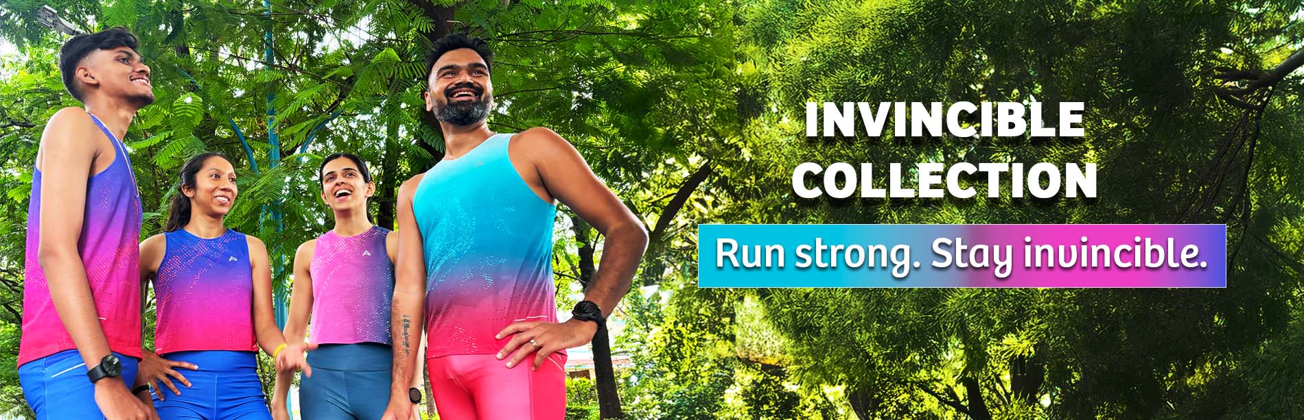 aguante invincible colletion for runners
