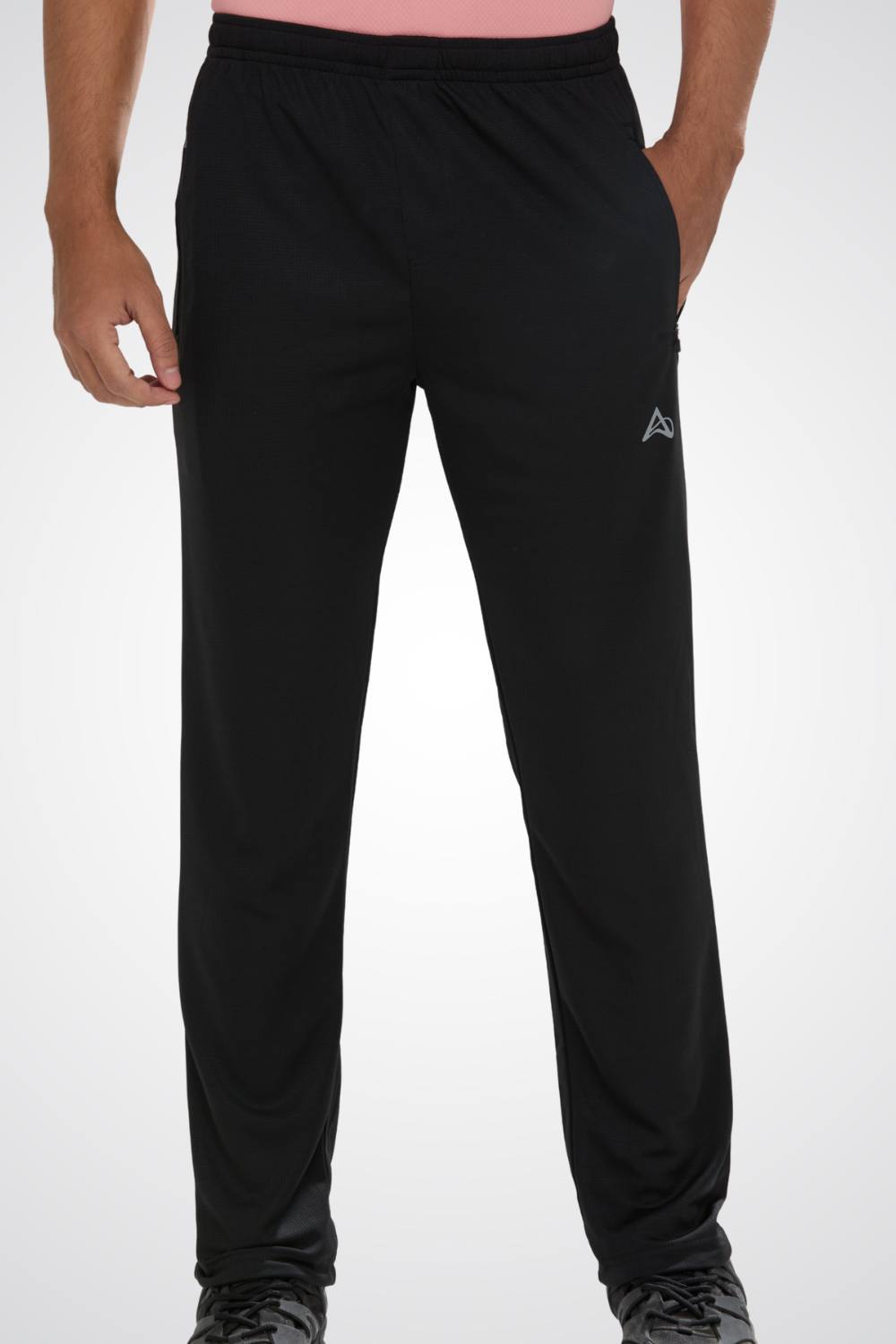 men light weight mesh track pant graphite colour #Color_Black