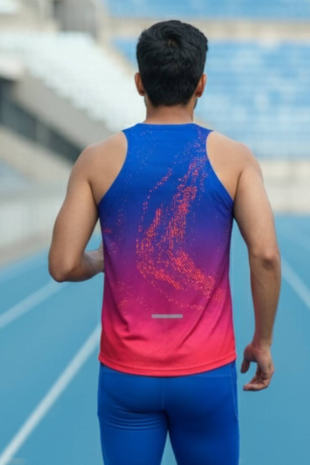 buy men running printed singlet online #Color_Twilight Pr