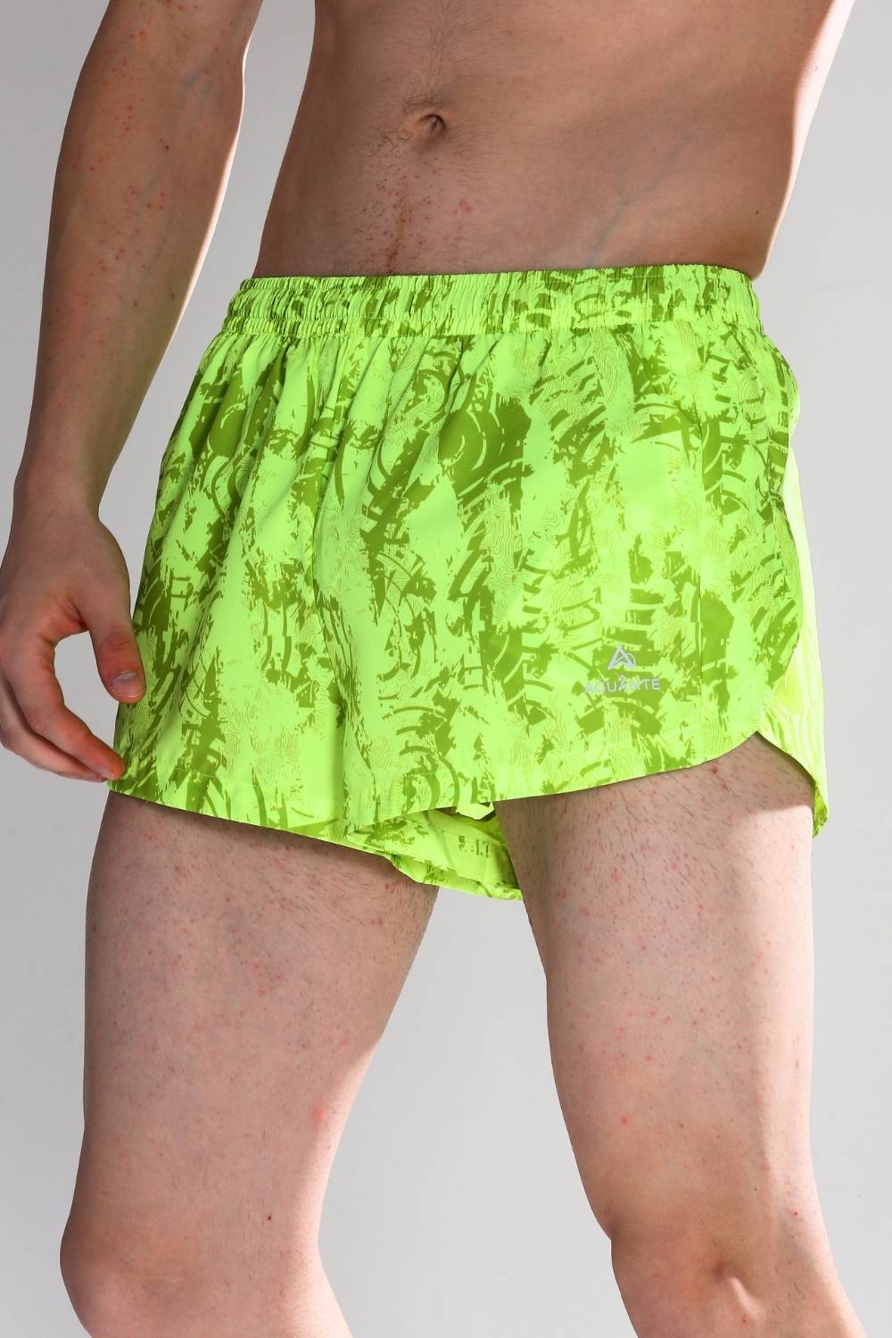 men’s 2-inch split running shorts