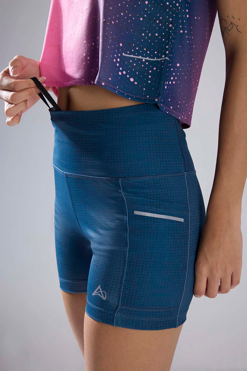 buy women 4 inches running half tights online #Color_Moonstone Gry Pr